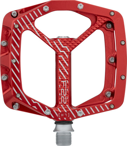 F22 Plattformpedale - red/universal