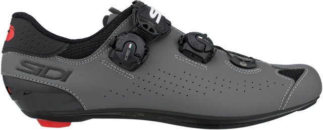 Sidi Genius 10 Rennrad Schuhe - black-grey/42