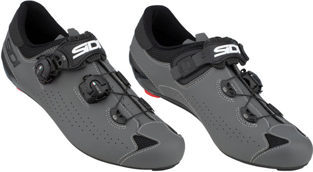 Sidi Genius 10 Rennrad Schuhe - black-grey/42