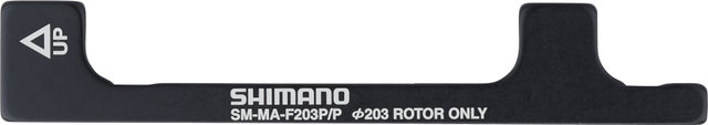 Shimano Disc Brake Adapter for 203 mm Rotors - black/PM 6" to PM +43 mm