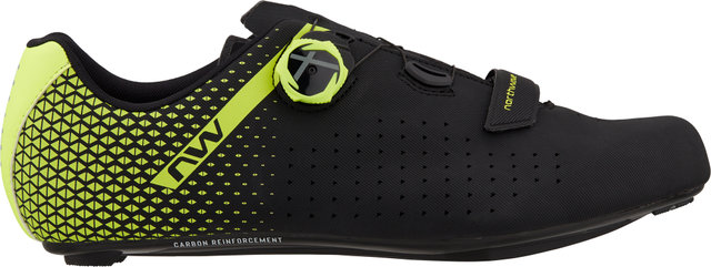 Core Plus 2 Rennrad Schuhe - black-yellow fluo/45