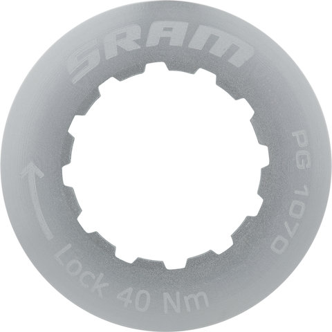 SRAM Lockring Aluminium for OG-1070 / PG-970 - silver/universal