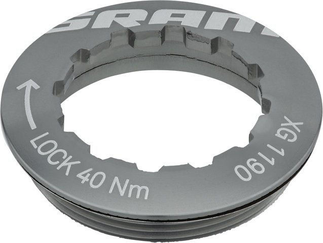 SRAM Anillo de bloqueo de aluminio para XG-1190 - silver/universal