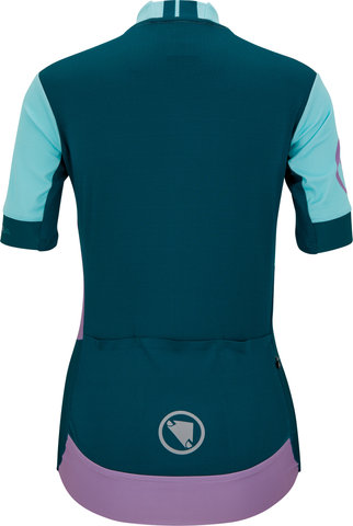 Endura FS260 Print S/S Women's Jersey - violet/S