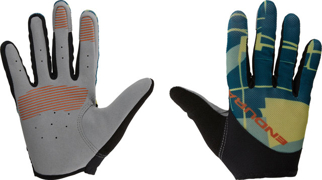 Hummvee Lite Icon Women's Full Finger Gloves - deep teal/M