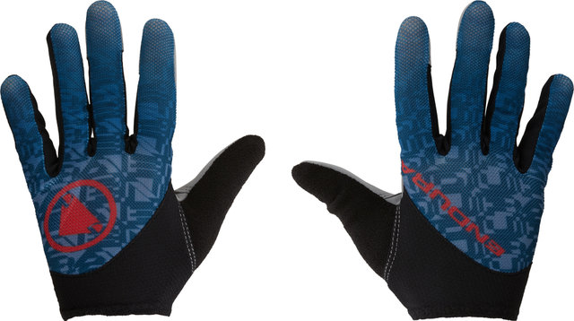 Hummvee Lite Icon Women's Full Finger Gloves - blueberry/M