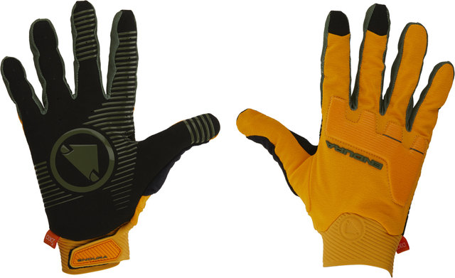 Endura MT500 D3O Full Finger Gloves - tangerine/M