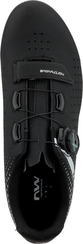 Northwave Core Plus 2 Wide Road Shoes - black-silver/42