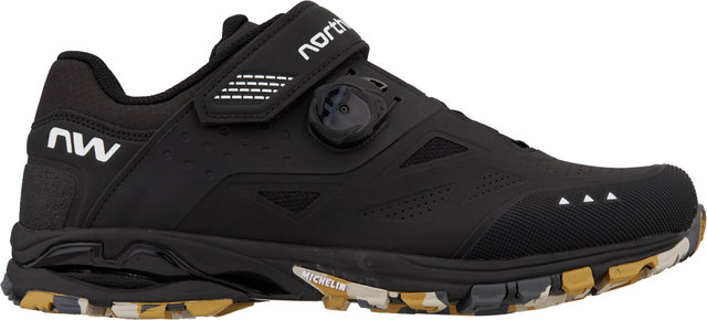 Northwave Chaussures VTT Spider Plus 3 - black-camo sole/43