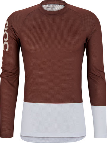 Maillot MTB Pure LS - axinite brown-hydrogen white/M