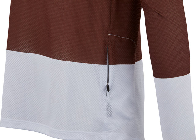 MTB Pure LS Jersey - axinite brown-hydrogen white/M
