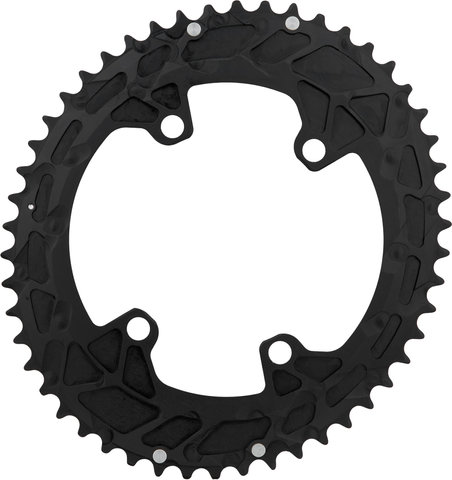 Rotor Kettenblatt Road, 4-Arm, Q-Ring, 110 mm Lochkreis 11-/12-fach - schwarz/50 Zähne