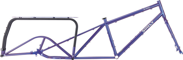 Big Dummy Lastenrad 26" Rahmenkit - bruised ego purple/M