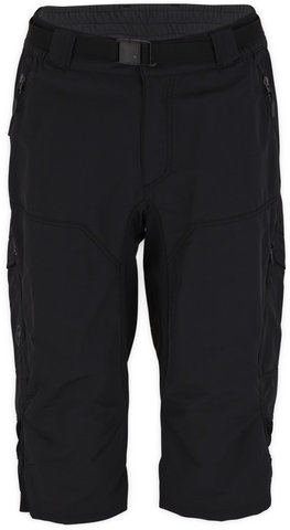 Hummvee 3/4 Damen Shorts mit Innenhose - black/S
