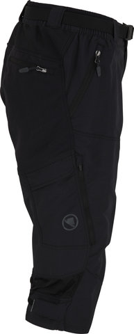 Hummvee 3/4 Damen Shorts mit Innenhose - black/S