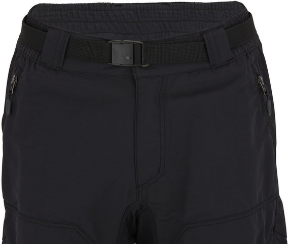 Hummvee 3/4 Damen Shorts mit Innenhose - black/S