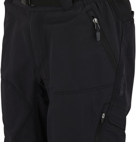 Hummvee 3/4 Damen Shorts mit Innenhose - black/S