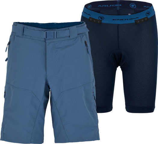 Endura Short pour Dames Hummvee avec Pantalon Intérieur - blue steel/S