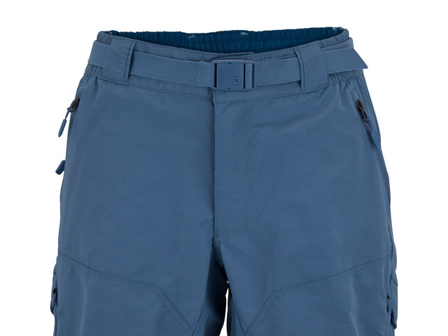 Endura Hummvee Damen Shorts mit Innenhose - blue steel/S