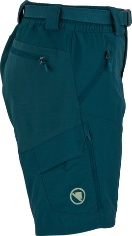 Endura Hummvee Women's Shorts w/ Liner Shorts - deep teal/S