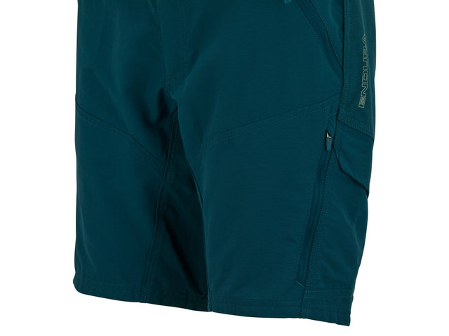 Endura Hummvee Women's Shorts w/ Liner Shorts - deep teal/S