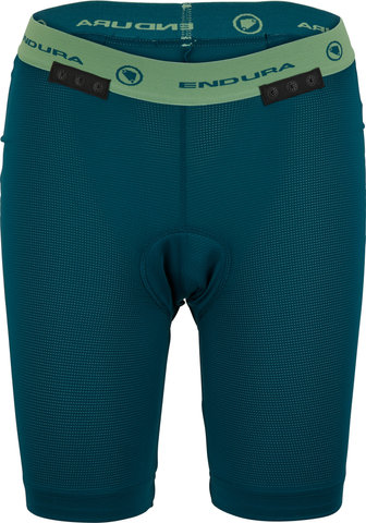 Endura Hummvee Women's Shorts w/ Liner Shorts - deep teal/S