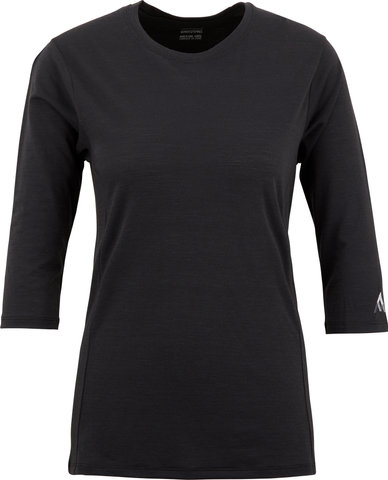 7mesh Shirt pour Dames Desperado Merino 3/4 - black/S