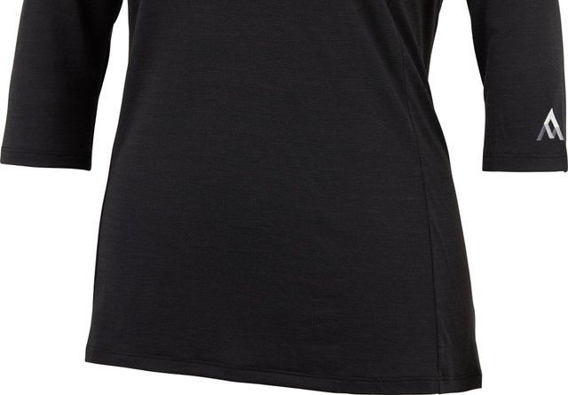 7mesh Desperado Merino 3/4 Damen Shirt - black/S