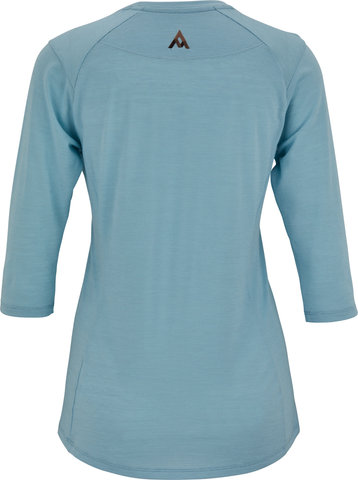 7mesh Camiseta para damas Desperado Merino 3/4 Shirt - sky blue/S