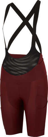 WK3 Women's Cargo Bib Shorts - port/S