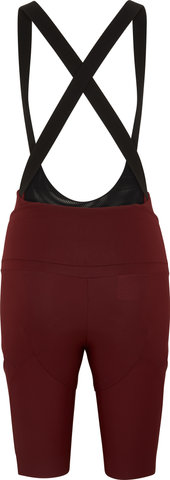 WK3 Women's Cargo Bib Shorts - port/S