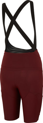 WK3 Women's Cargo Bib Shorts - port/S