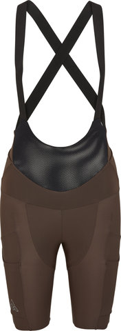 WK3 Women's Cargo Bib Shorts - peat/S