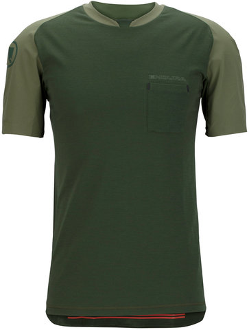 Endura GV500 Foyle T Bike Shirt - olive green/M