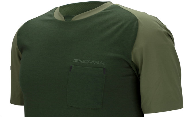 Endura Camiseta T Bike GV500 Foyle - olive green/M