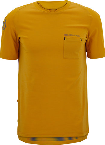 Endura Camiseta T Bike GV500 Foyle - mustard/M