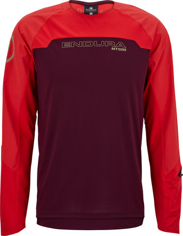 MT500 Burner L/S Trikot - aubergine/M