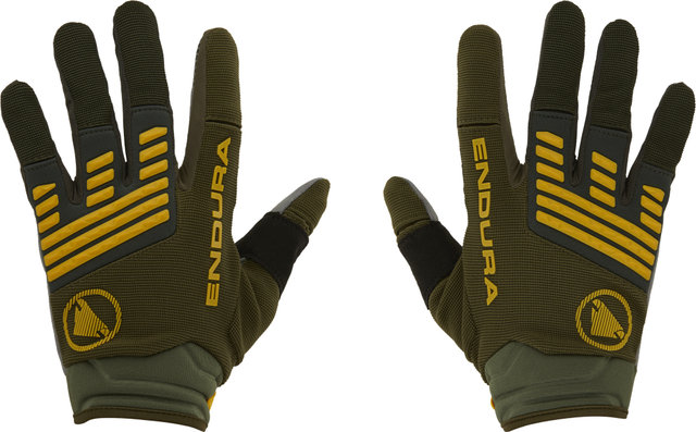 Endura Guantes de dedos completos SingleTrack - olive green/M