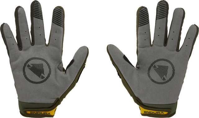 Endura SingleTrack Ganzfinger-Handschuhe - olive green/M