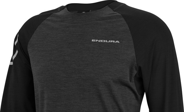 Endura SingleTrack L/S Trikot - pewter grey/M