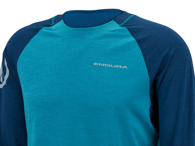 Endura Maillot SingleTrack L/S - atlantic/M