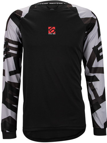 Maillot TrailX Longsleeve Jersey - black-light granite/M