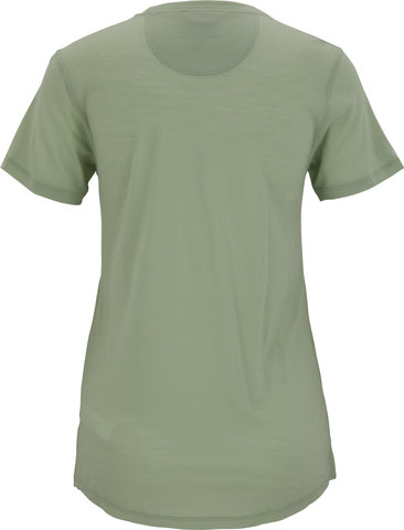Capilene Cool Merino S/S Women's Shirt - salvia green/S