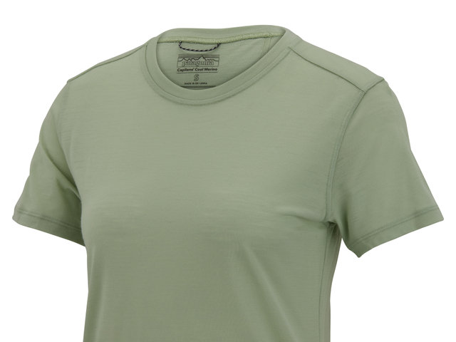 Patagonia Capilene Cool Merino S/S Women's Shirt - salvia green/S