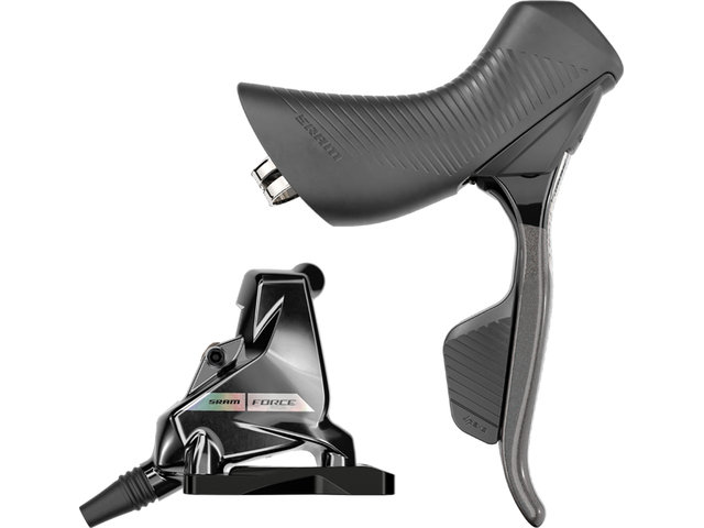 Force eTap AXS HRD Scheibenbremse mit Schalt-/Bremsgriff Modell 2023 - black-iridescent/HR