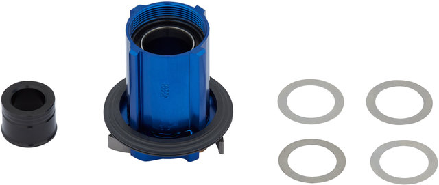 Kit de Conversion Corps de Roue Libre Standard p. Axe Traversant X-12 - bleu/Campagnolo