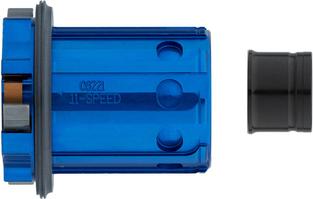 Kit de Conversion Corps de Roue Libre Standard p. Axe Traversant X-12 - bleu/Shimano Road