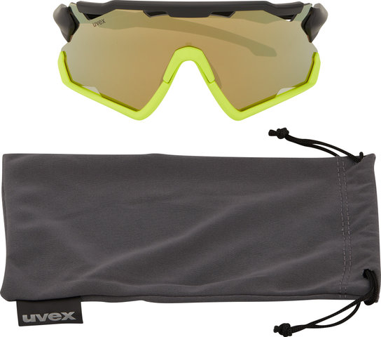 Gafas deportivas sportstyle 228 - black-yellow mat/mirror yellow