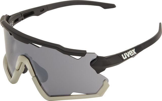 sportstyle 228 Sportbrille - black-sand mat/mirror silver