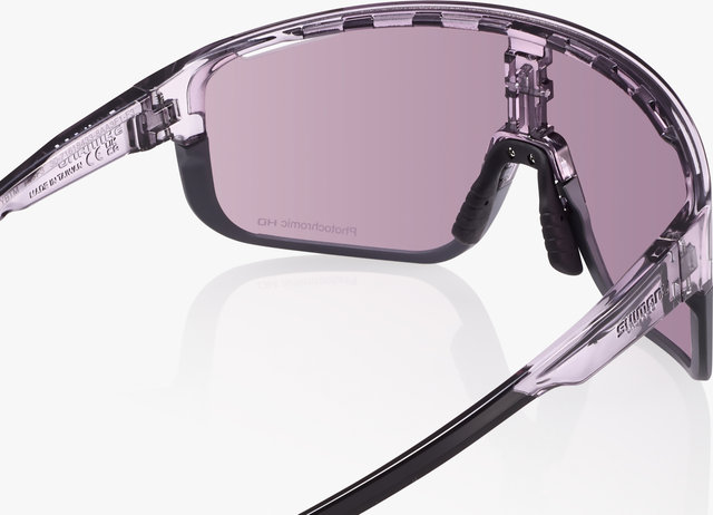 Shimano Pulsar 3 Photochromic Brille - transparent dark grey | photocromatic HD